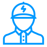electrical repairs and troubleshooting icon