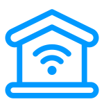 home automation system installation icon